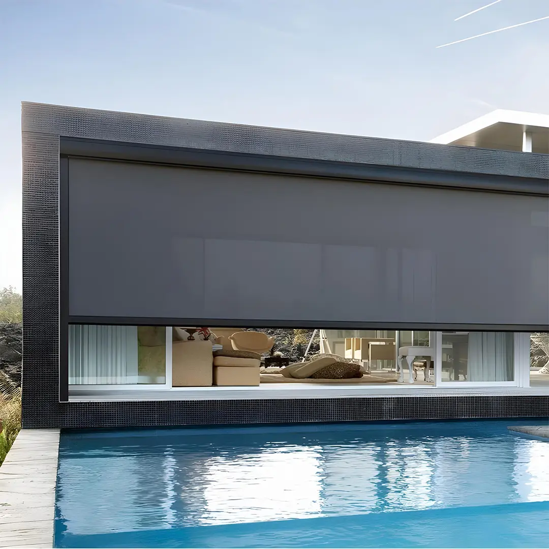 Vertical roller blind