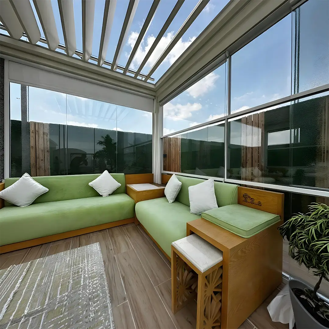 Sky Roof Pergola (Double Action)