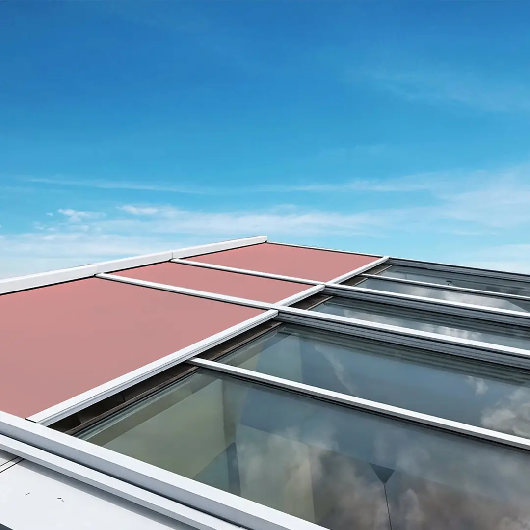 Horizontal Fabric Retractable Curtains