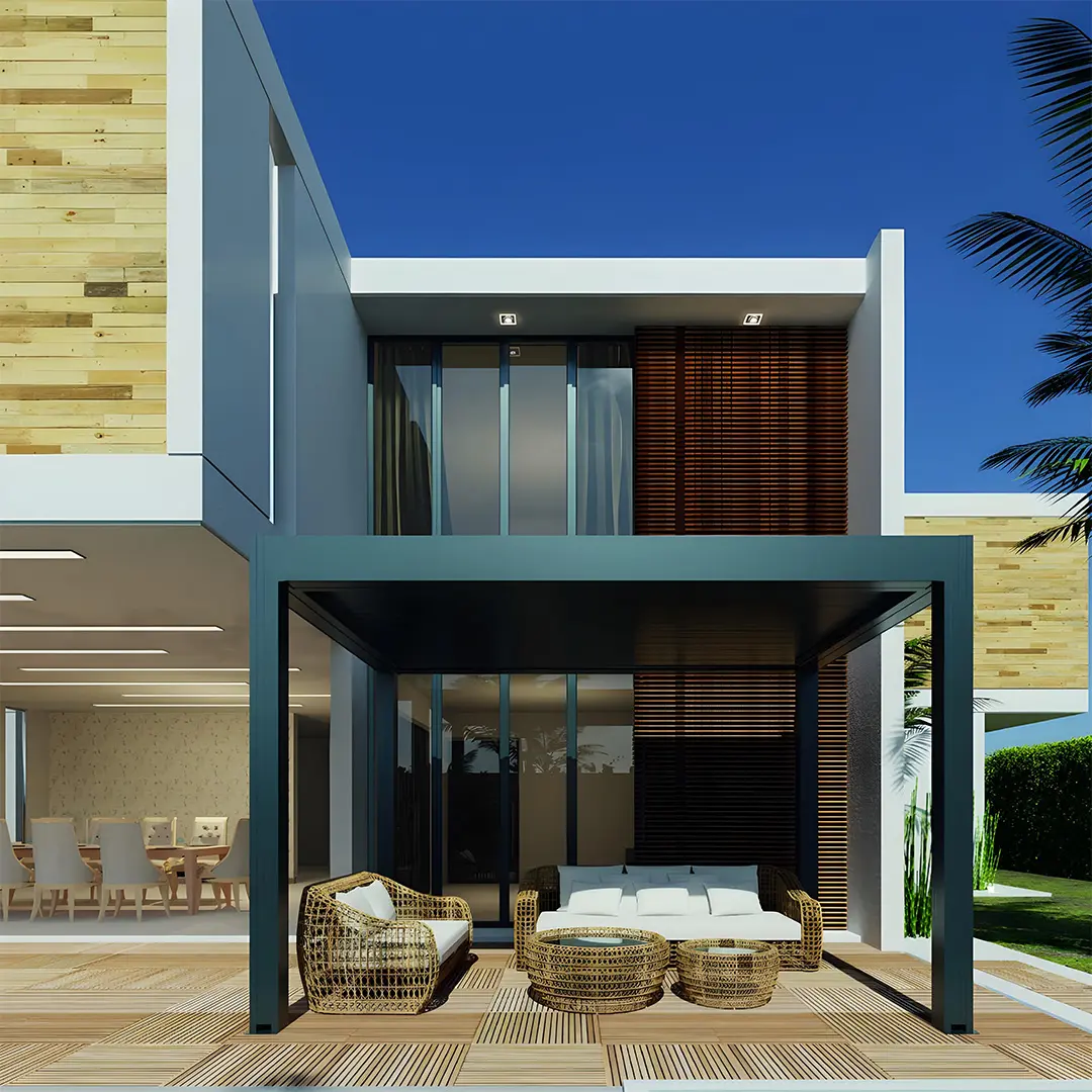 Sky Roof Pergola (Single Action)