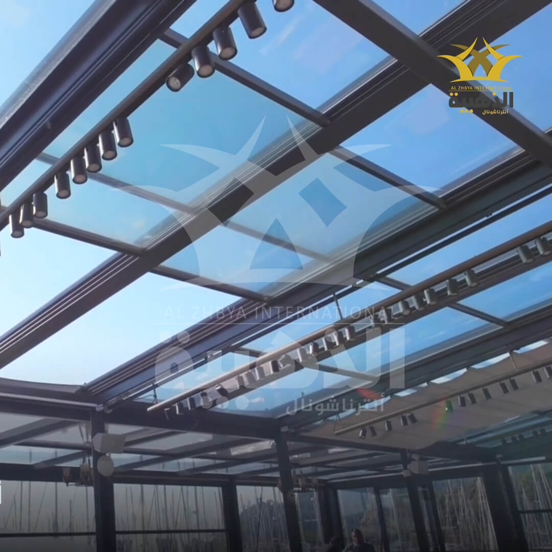 Automatic Glass Roof Pergola